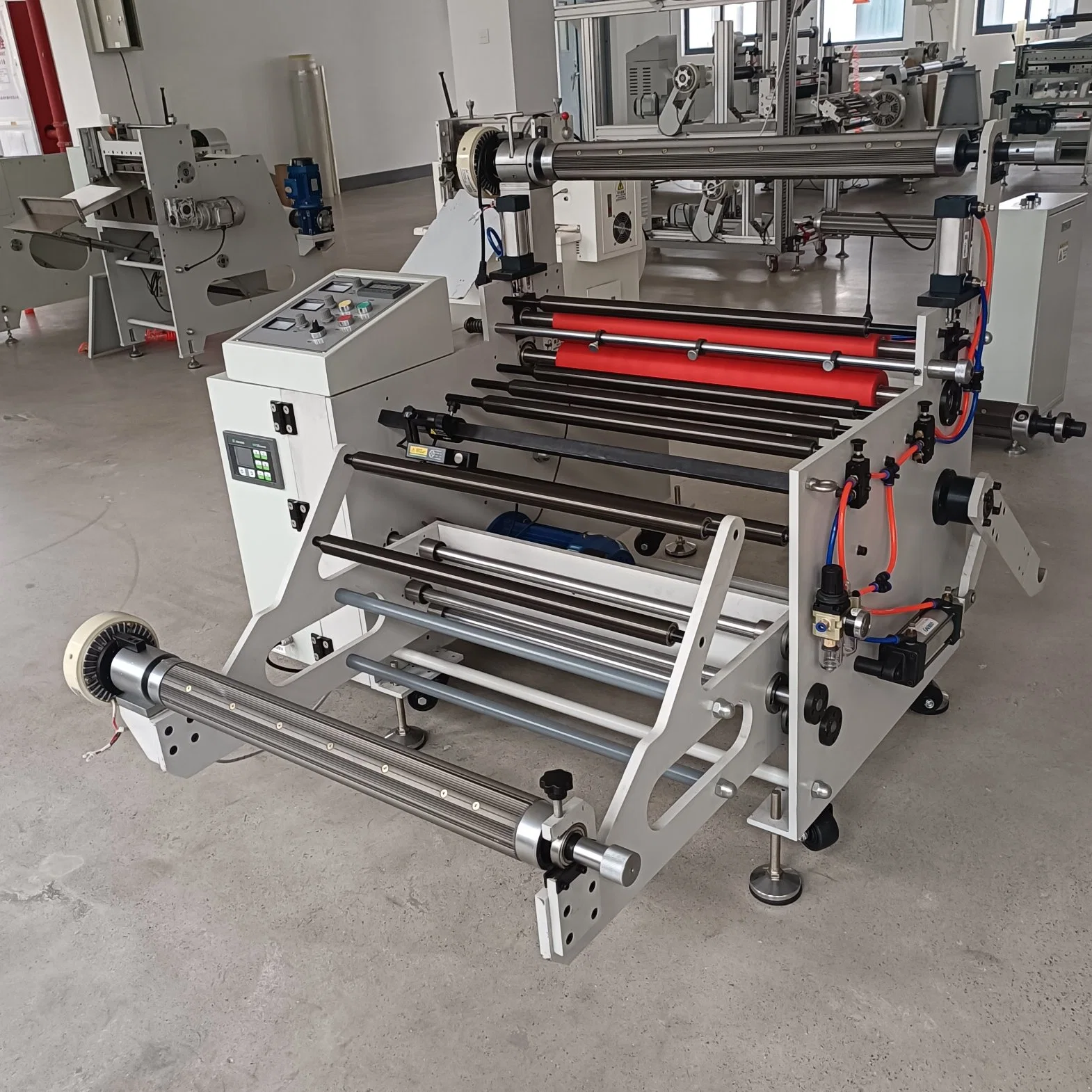 PVC Pet Plastic Film Adhesive Paper Laminating Machine