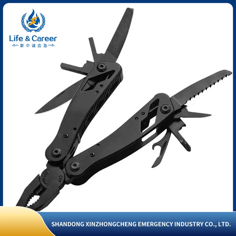 Multitool Hand Tool Gear Mini Multifunction Pliers with Bits for Work EDC Camping Backpacking