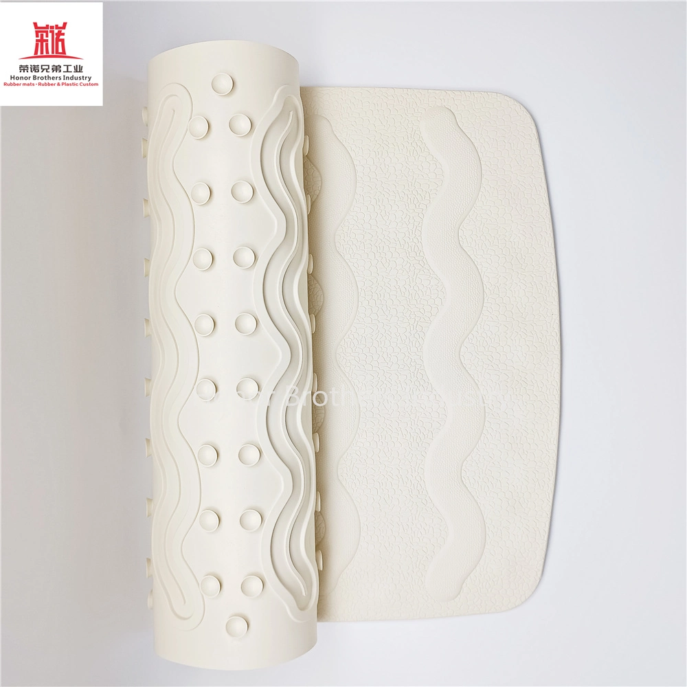 Bathtub Mat Non Slip Bath Mat for Tub, Shower Mat Non Slip with Suction Cups and Drain Holes, Extra Large Bath Tub Mat Machine Washable