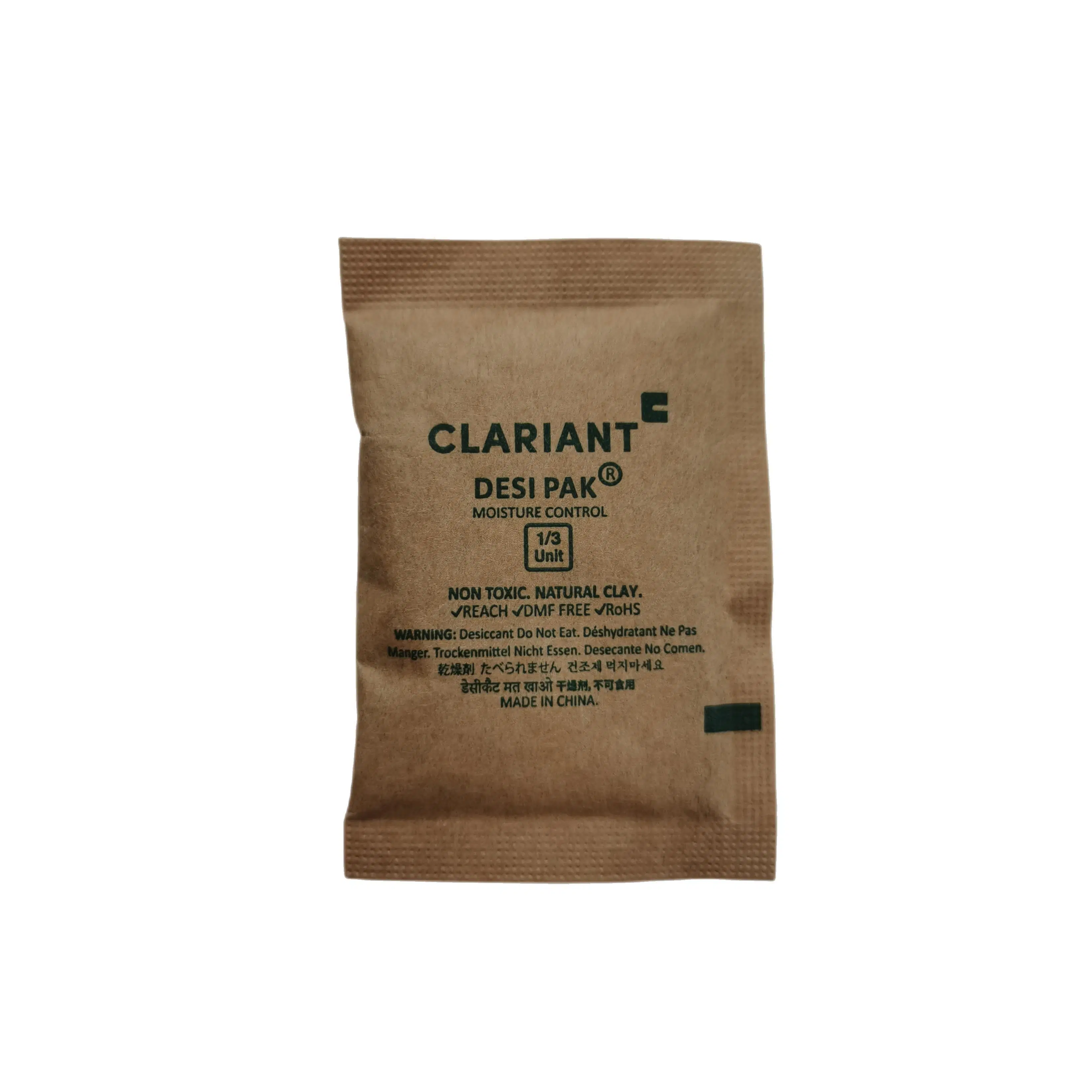 Sustainable Non-Toxic Natural Clay Desiccant with Fcs Certificate for Leather/Garment/Shoes (11g)