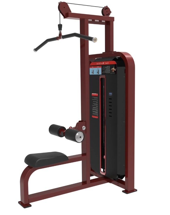 Quality Gym Equipment Selectorized Pin Loaded Lat Pulldown Machine