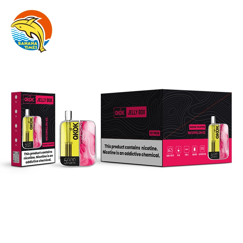 Manufacturer Jelly Box Fruit Flavor Vape E Cigarette 5000puffs Disposable/Chargeable Vape Pen