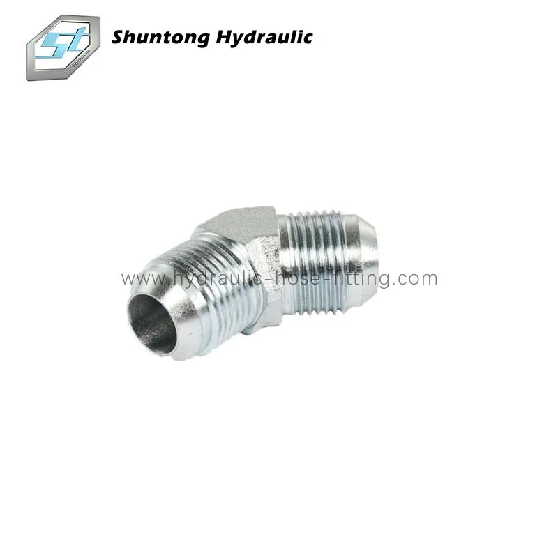 90&deg; Metric Male 74&deg; Cone BSPT Male Hose Adapter