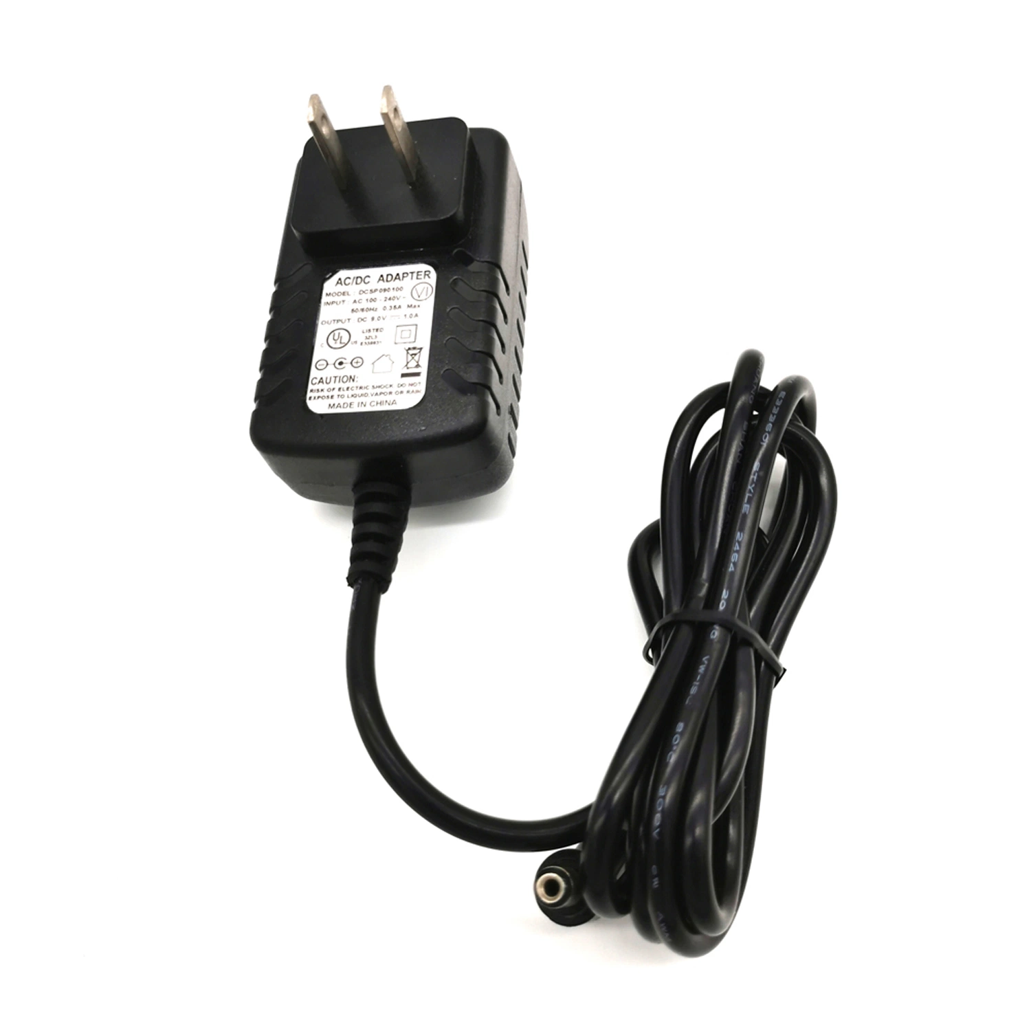 CE UL Ukca Kc Wall Mounted 9V 1A AC Adapter 9W Power Supply