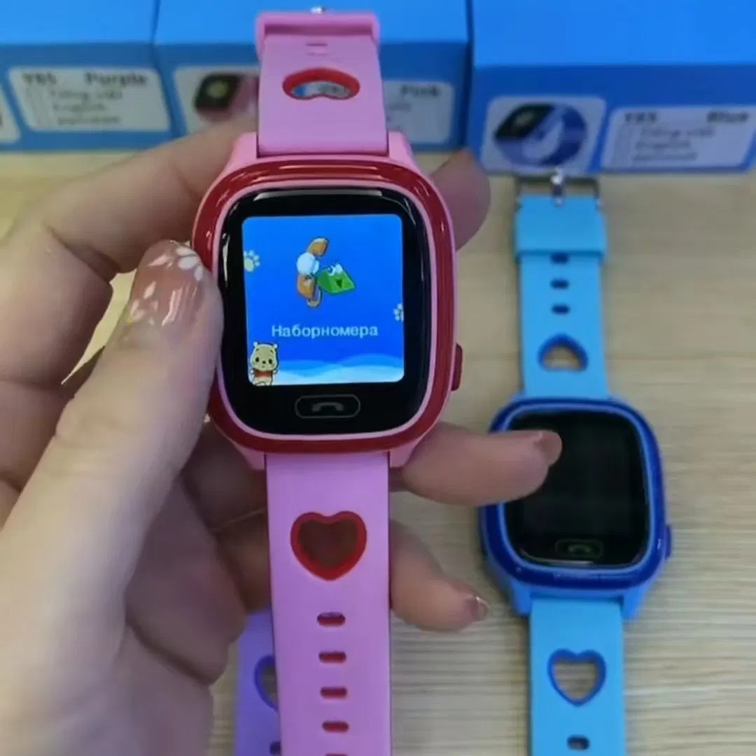 Nouvelle montre intelligente Sos Children Phone Wrist (Y85) avec carte SIM pour les enfants, cadeau.