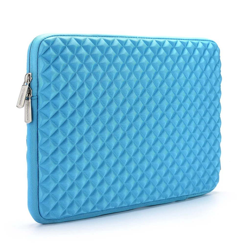 Neopreno duradero Color azul de la bolsa de ordenador portátil acolchada funda