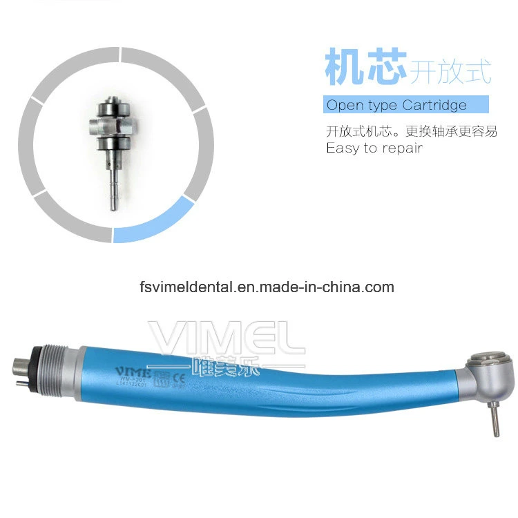 Dental Products Turbine Handpiece Color with Ce