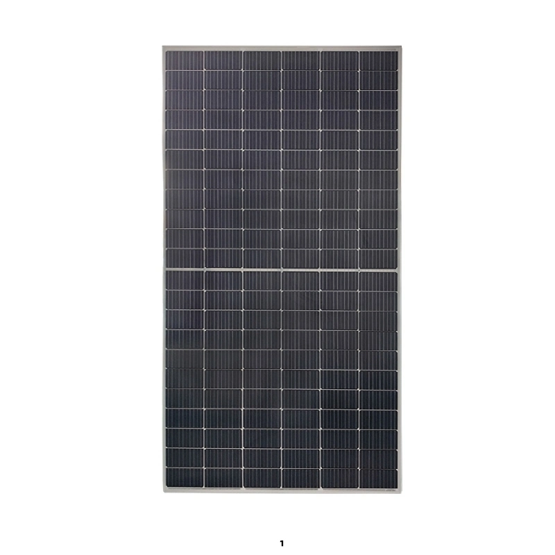 300W 450W 550W High Efficiency Single Galss Half-Cut Module Monocrystalline Solar Panel