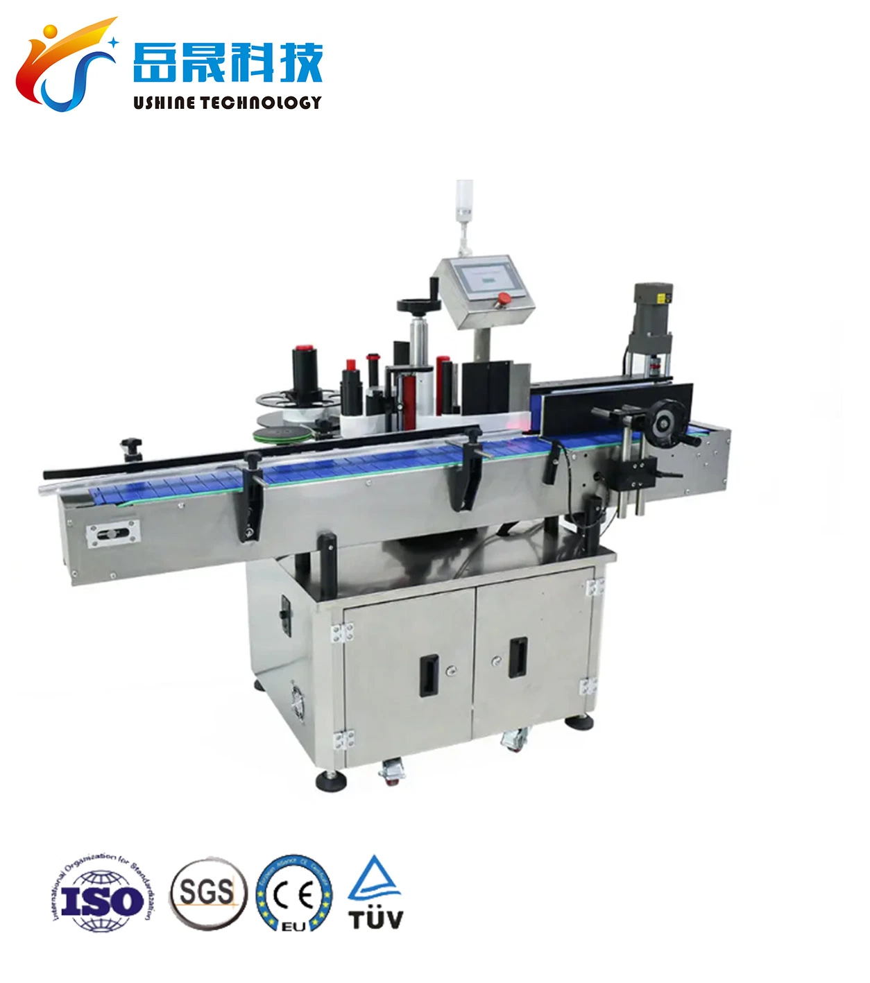 Automatic Wrap Around Shrink Label Sleeve Labeling Machine for Coke Bottle