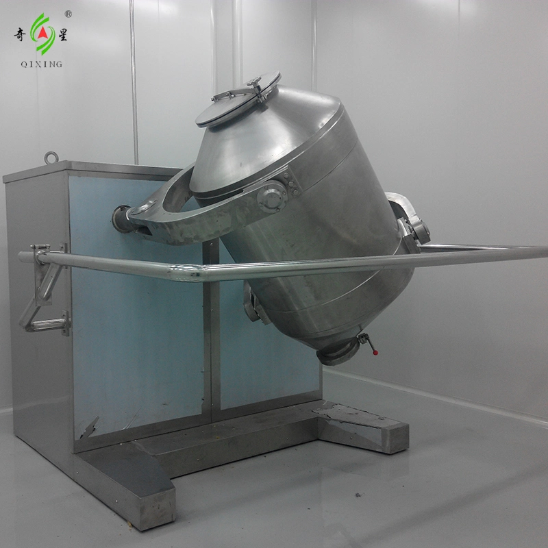 Industrial Sh-100 Pharmaceutical Chemical 3D Swing Powder Mixer