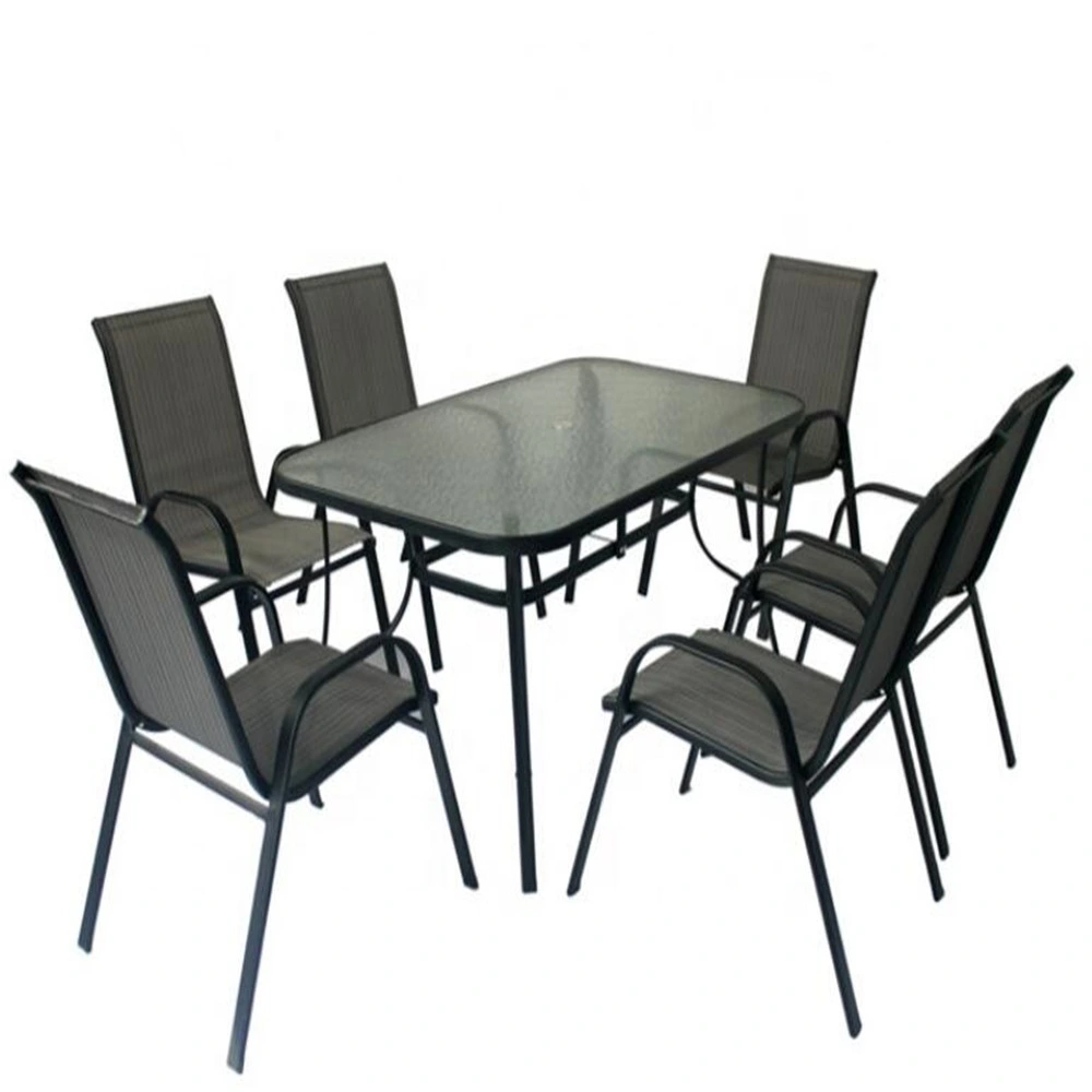 Outdoor Modern Metal Folding Foldable Garden Chairs and Table