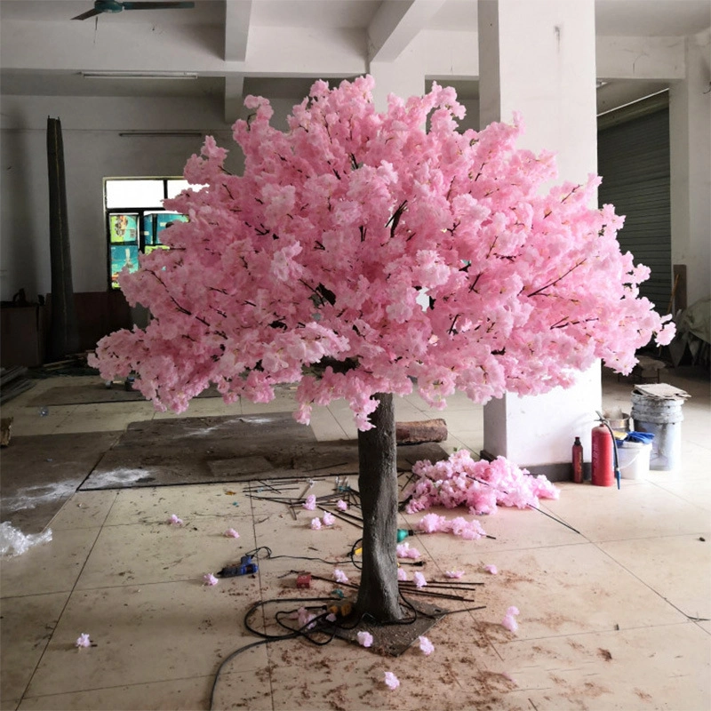 280cm Height Artificial Indoor Decorative White Cherry Blossom Flower Tree Arch Centerpiece for Wedding