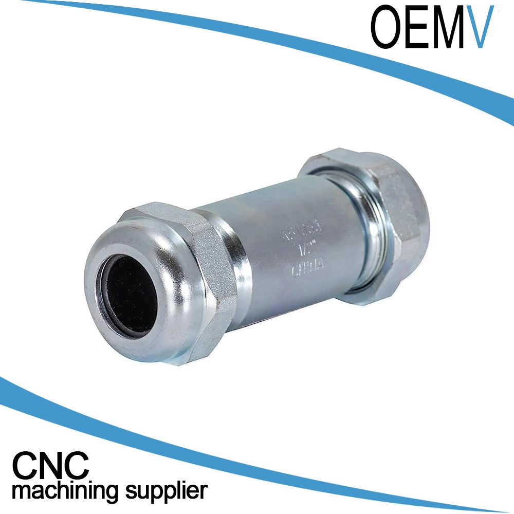 Custom OEM Steel Compression Coupling Spare Metal Parts