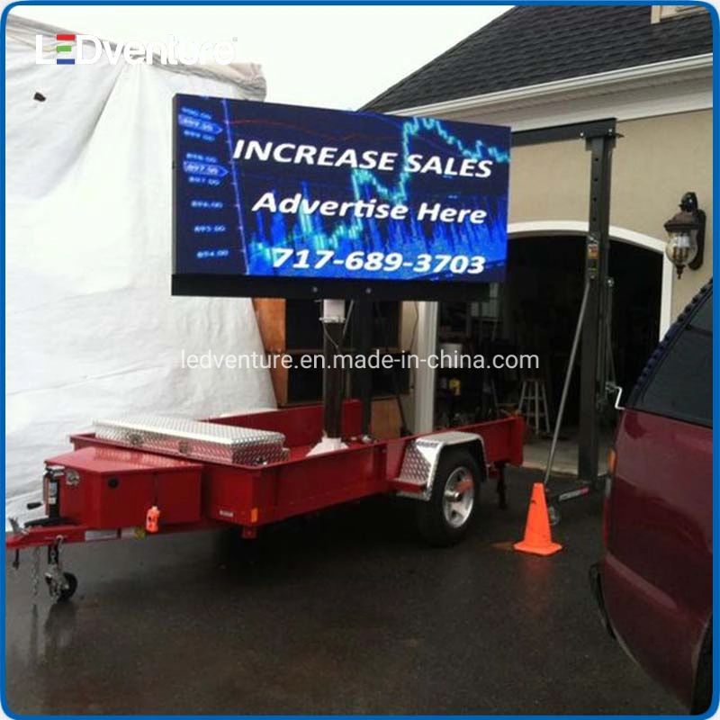 P16 Outdoor High Brightness Car LED Advertising Display