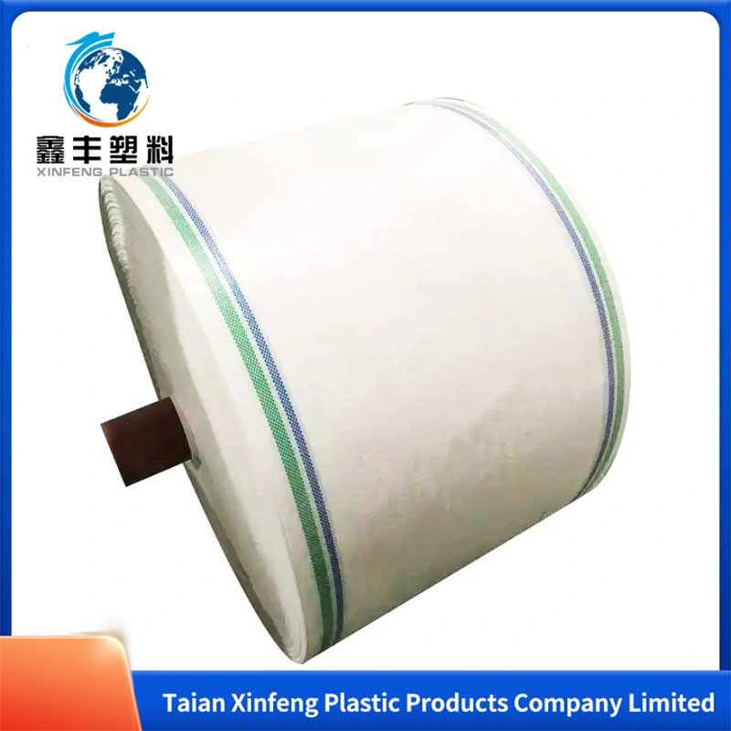 Whtie off-White PP Woven Fabric Roll Manufacture Packaging Bag with Laminate