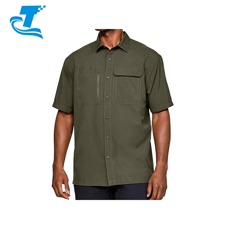 Hi Vis Blue Wear Rough Fr Fireproof OEM Workwear Shirt