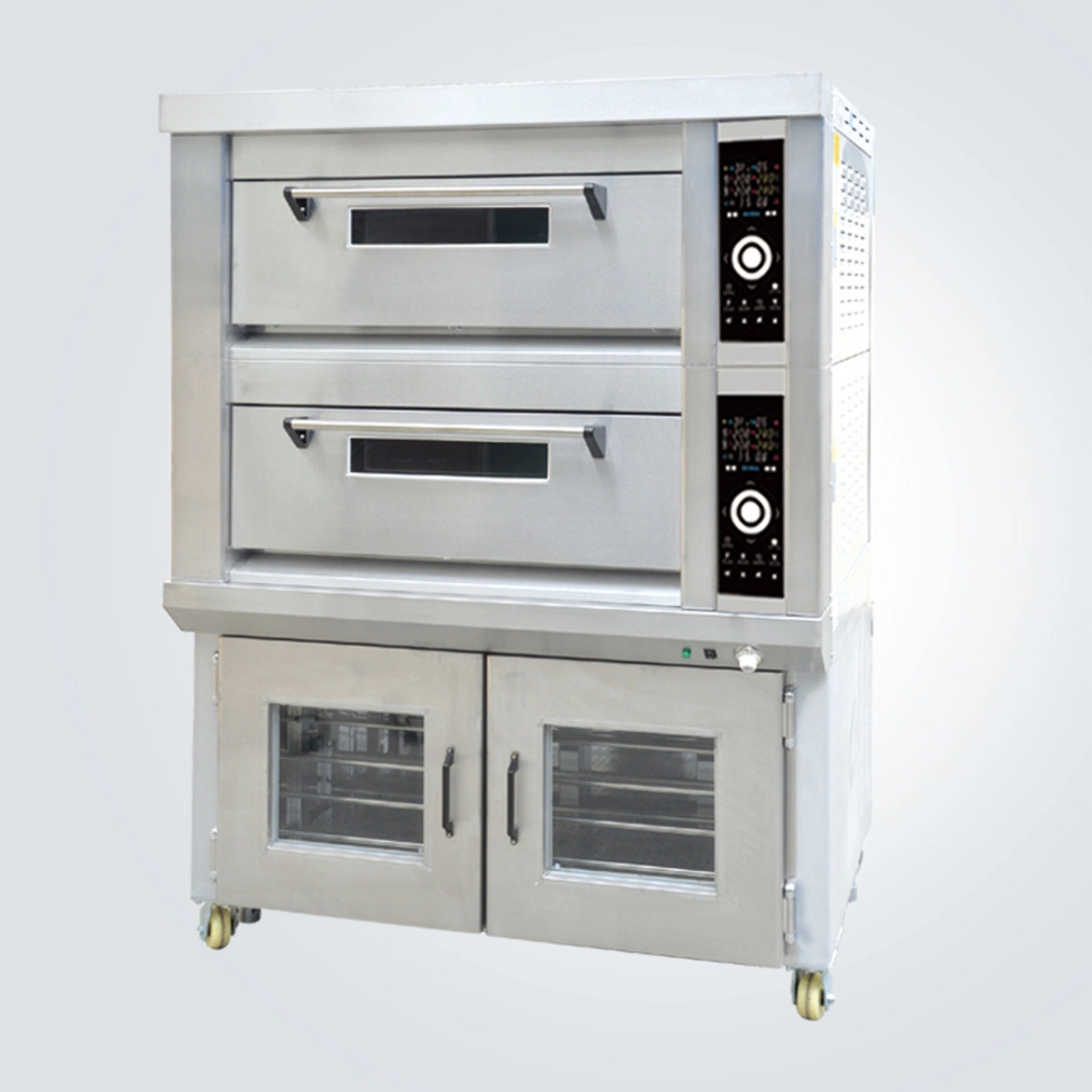 Hot Sale Computer Panel Electric Deck Oven with Steam Injection for Baking