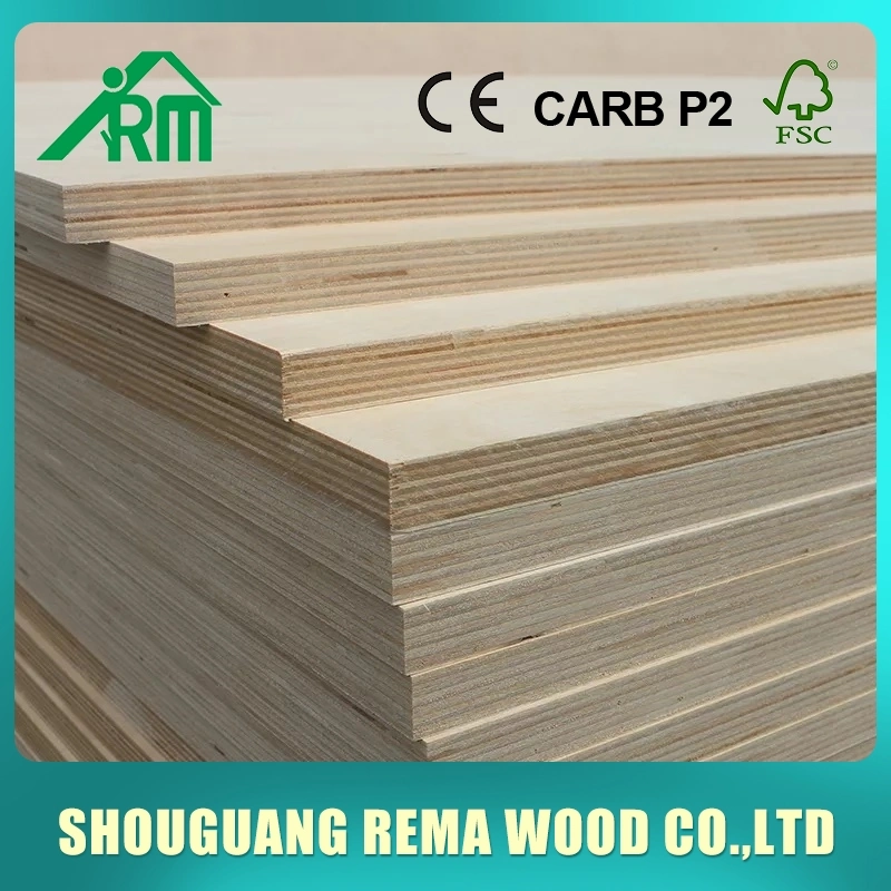 12mm 18mm Poplar Plywood Furniture Plywood Commercial Plywood