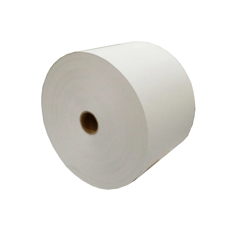 Papier thermique papier de réception papier auto-adhésif de transfert thermique Jumbo Rouleau de papier autoadhésif pour caisse grand format