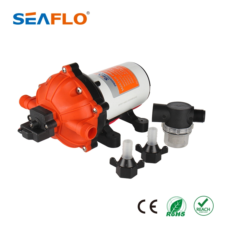 Seaflo 3.0gpm 12V 60psi de presión alta automática de diafragma la bomba de agua