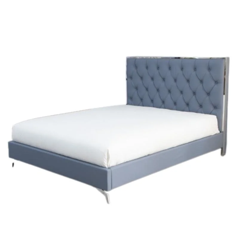 Huayang personalizado quarto mobiliário King Queen tamanho completo cama King Cama Queen Bed PU Bed Fabric Bed SGS Certificação de fábrica