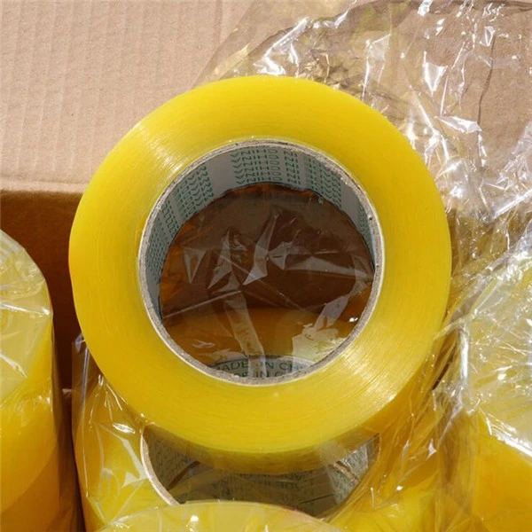 BOPP Wrapping Sealing Shipping Packing Transparent Color Synthetic Rubber Resin Industrial Heavy Duty Packaging Tape