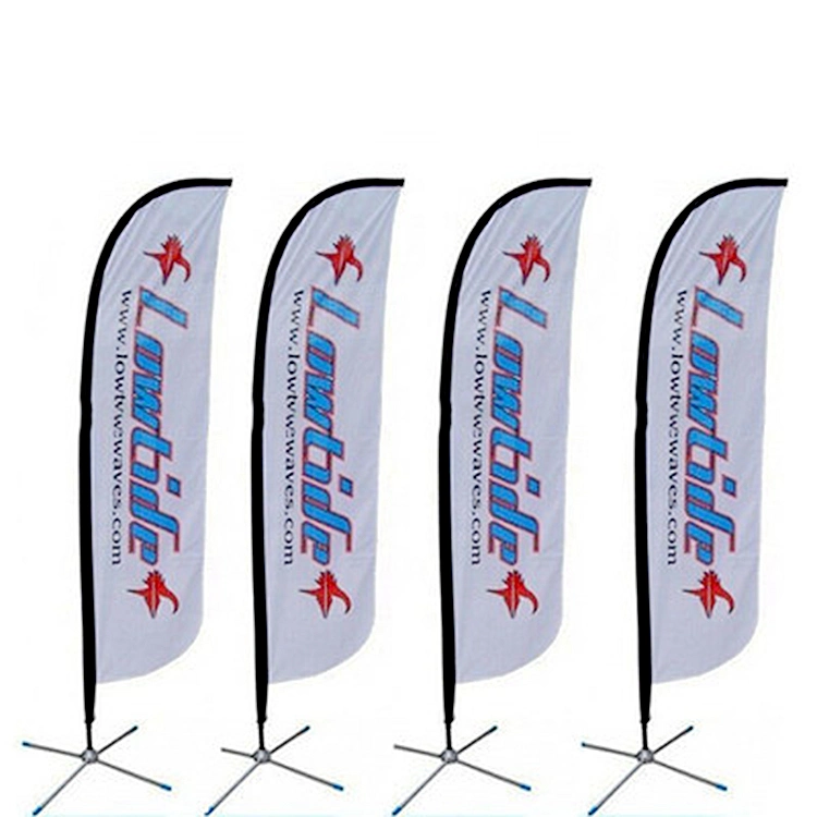 Advertising Custom Flying Banners Bali Bow Sail Swooper Teardrop Flag