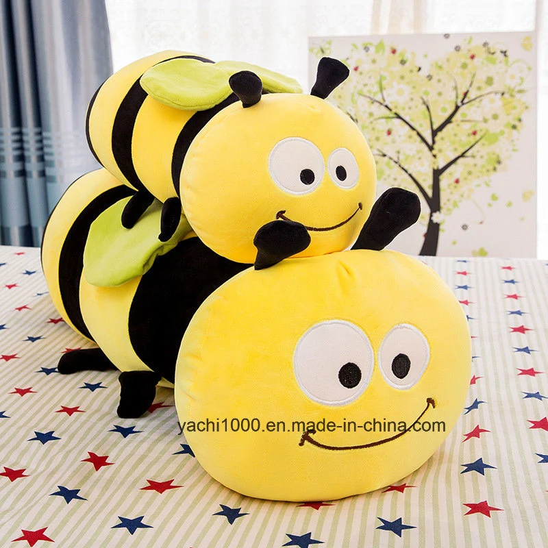 Custom Lovely Soft Honey Bee Stuffed Toy