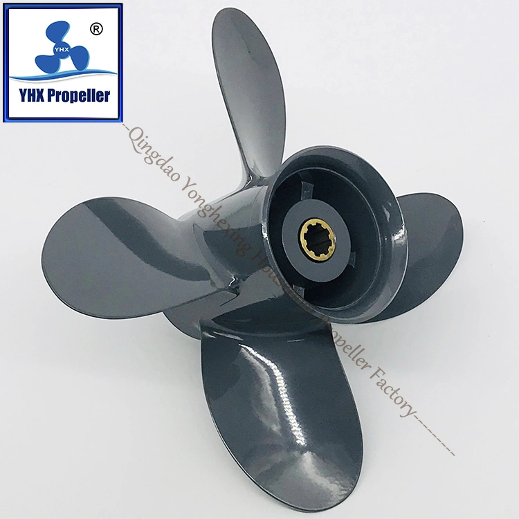 9 1/4X10 4 Blades Outboard Engine Propeller Fit for Honda with High Performance