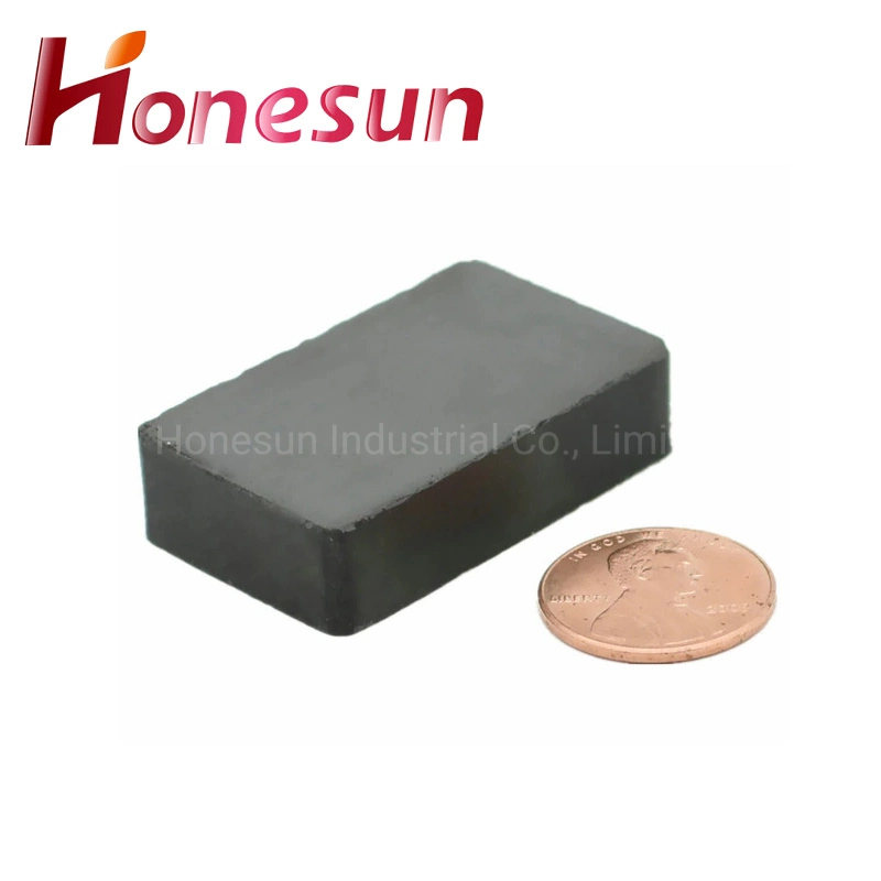 Holding Power 3.5 Lbs Magnetics Ceramic Magnet Rectangle Hard Ferrite