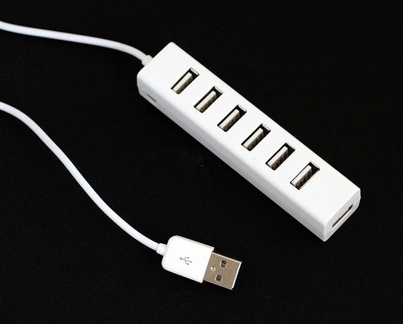 Hub USB com novo design de 7 portas