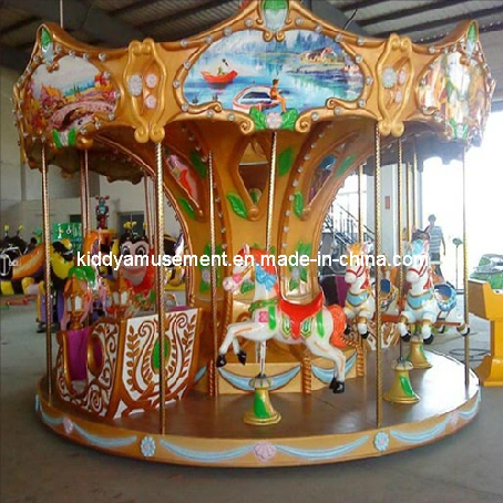 Factory Amusement Equipment Carousel Rides for Outdoor Playground Equipment