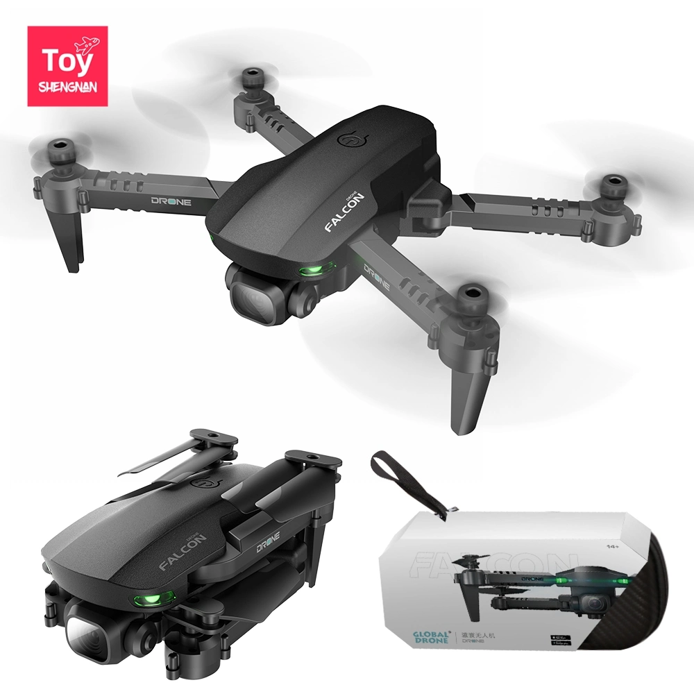 Nuevo UAV sin escobillas plegable HD GPS Real-Time Aerial Photo Optical Flujo Posicionamiento obstáculo de cuatro lados Avoidance Toys Control remoto Toys Drone Aviones