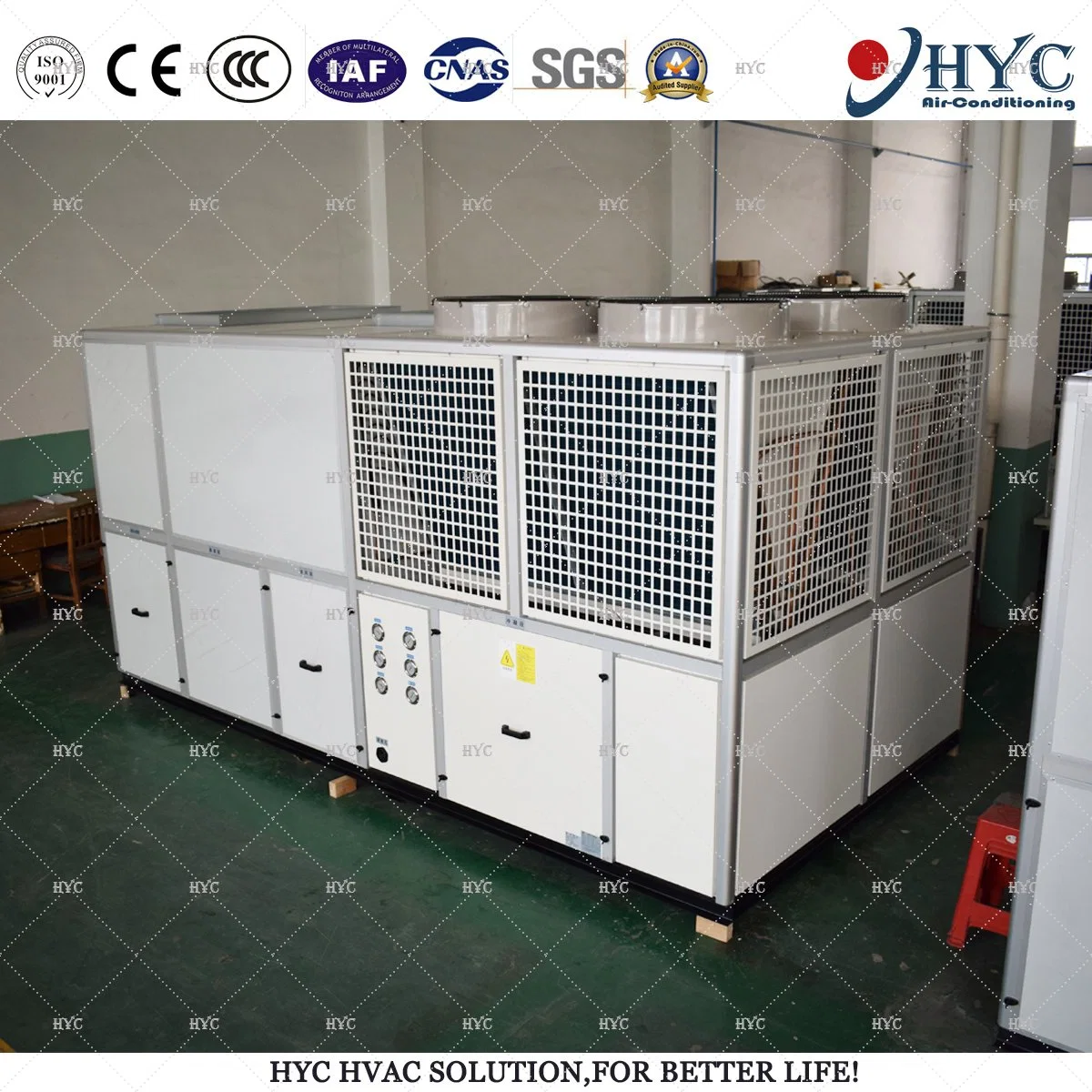 Dx Air Cooled Rooftop Packaged Air Conditioner Unit with Natural Gas Burner