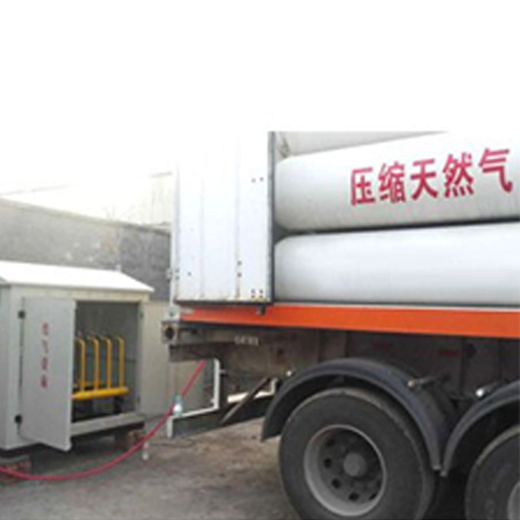 Compressed Natural Gas CNG Helium Hydrogen Tube Trailer Tube Bundle Container