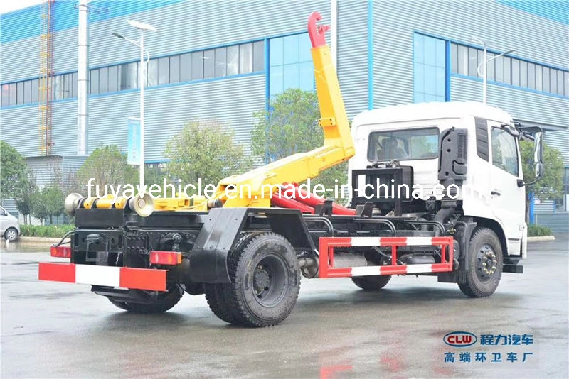 Heavy Duty 8-10 Tons Hook Lifting Container Truck for Garabge Collection