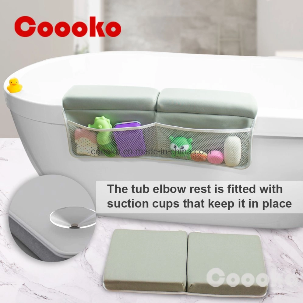 Cómoda Kneeler de baño y almohadilla de descanso para el codo para bebé Bañando a los padres