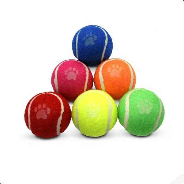 Tennis Balls for Dogs Funny Squeaky Dog Toys Chew Toys for Exercise and Training