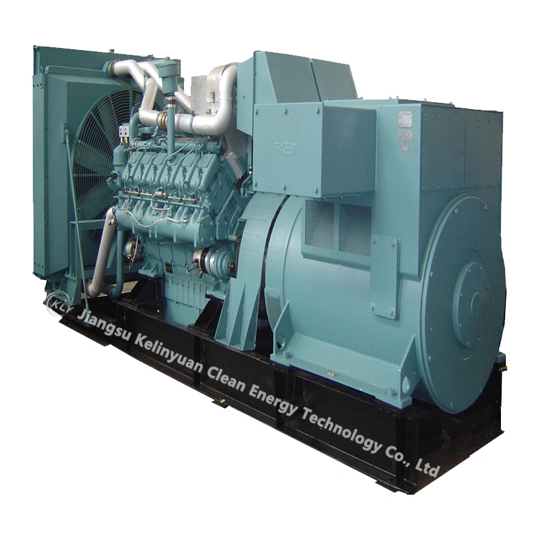 Kly Open Type 500kVA 600kw Diesel Generator with Engine 12V190g-1