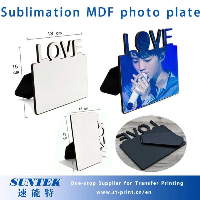 Sublimation Globulite MDF Photo Frame Aluminum Blank Inserts