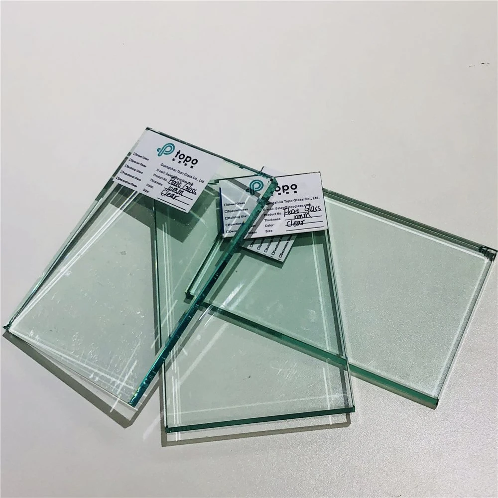 Vidro Flaot transparente com boa perforance óptico de 8 mm (W-TP)