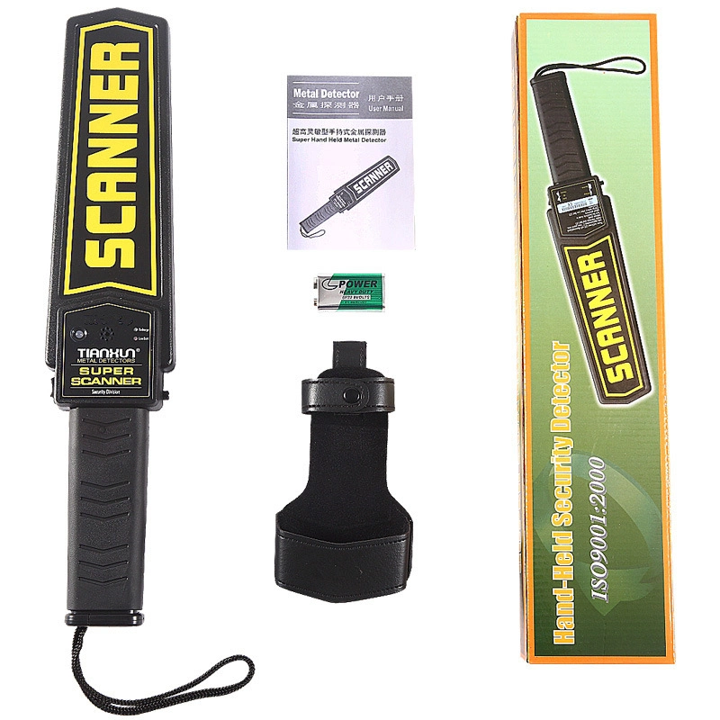 Handheld Metal Detector Sound (or Vibration) and Light Alarm Gold Pinpointer Metal Detector