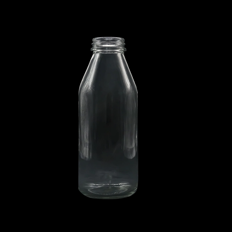 Factory High-Quality Tall Milk Juice Soda Water Wine Whisky Packaging Drinking Glass Beverage Bottle