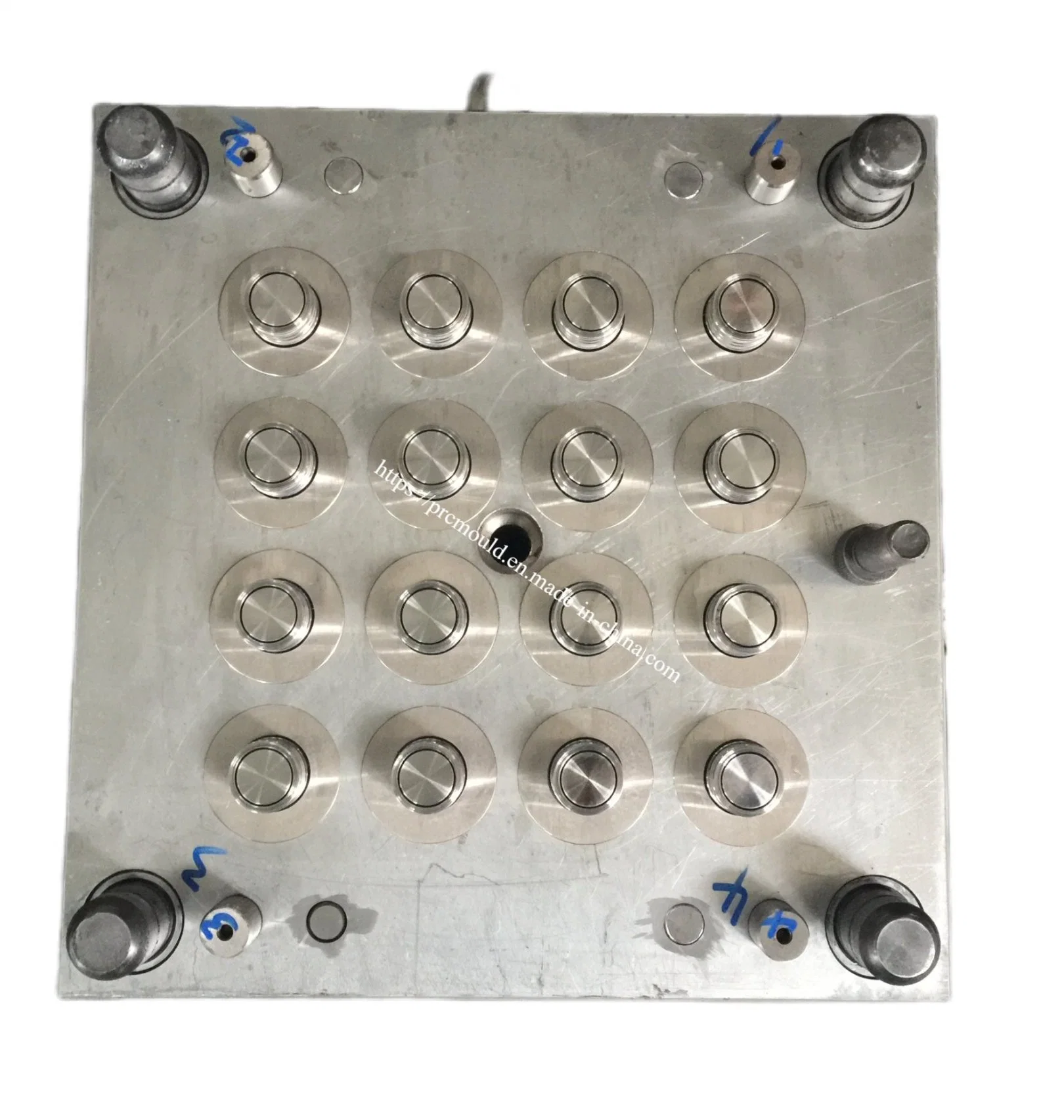 16 Cavity Plastic Beverage Dinking Mineral Water Bottle Cap Injection Mould