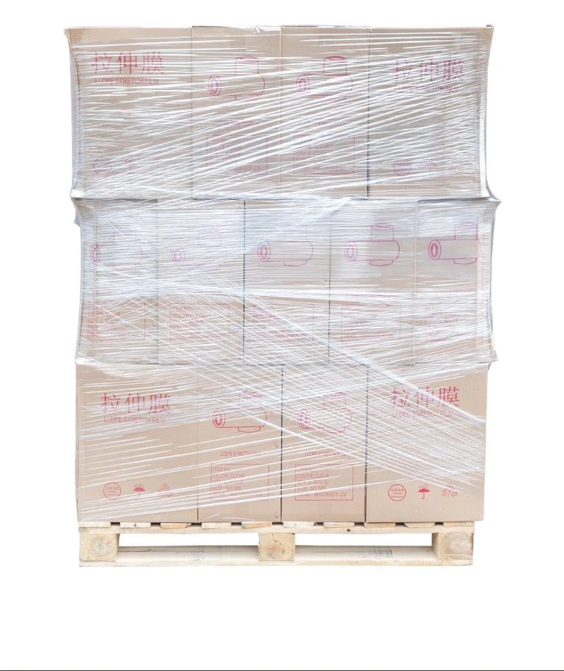 11um Hand Use Stretch Film Pallet Wrap Film Plastic Shrink Film