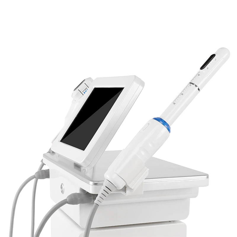 Máquina de estiramiento vaginal Hifu Máquina de lifting facial 2 en 1