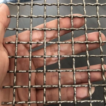 The Best Price Crimped Wire Mesh/The Position of The Two Waves Opposite to Each Other to Guarantee The Uniform of The Opening