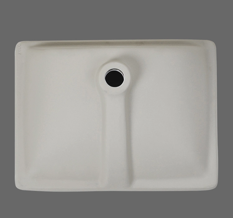 Cupc Usine Directe Pas Cher 20 pouces Évier Sanitaire en Céramique Porcelaine Sous-Meuble Ensemble de Lavabo pour Salle de Bain