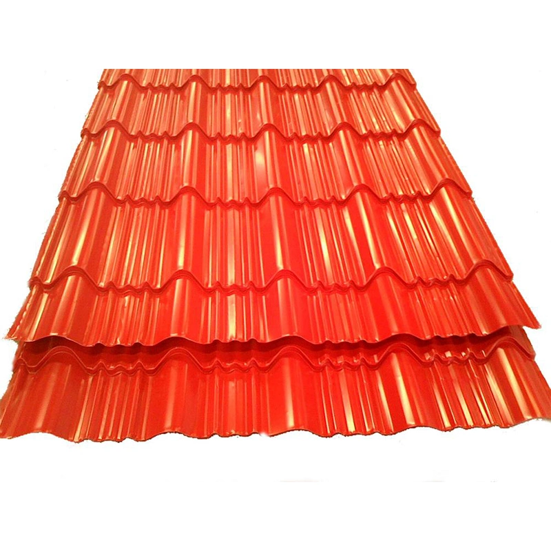 Colored PPGI G550 Dx51d 0.2mm Galvanized Roofing Steel Sheet