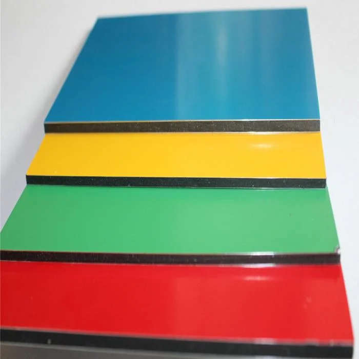 La publicité de l'impression Core avec plusieurs pays ACP composite en aluminium de couleur